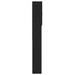 Wasmachinekast 64X25,5X190 Cm Zwart