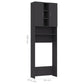 Wasmachinekast 64X25,5X190 Cm Grijs