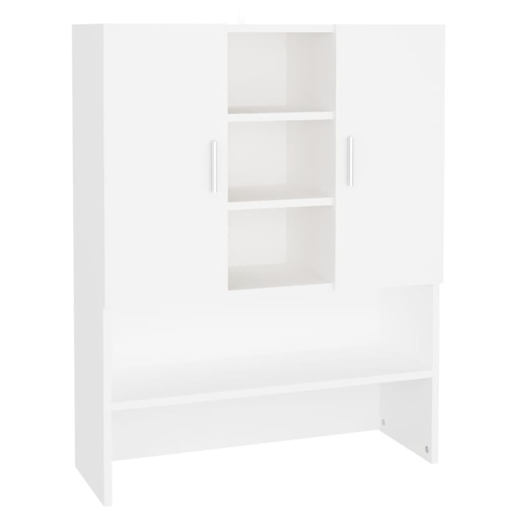 Wasmachinekast 70,5X25,5X90 Cm Wit
