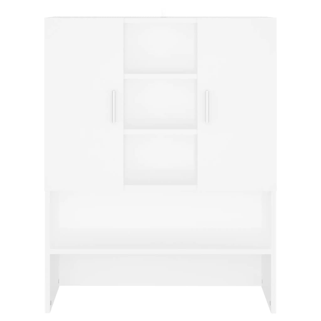 Wasmachinekast 70,5X25,5X90 Cm Wit