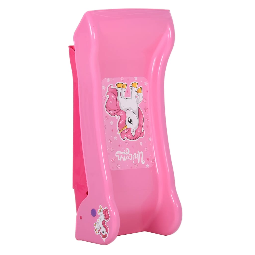 Kinderglijbaan Inklapbaar 111 Cm Roze