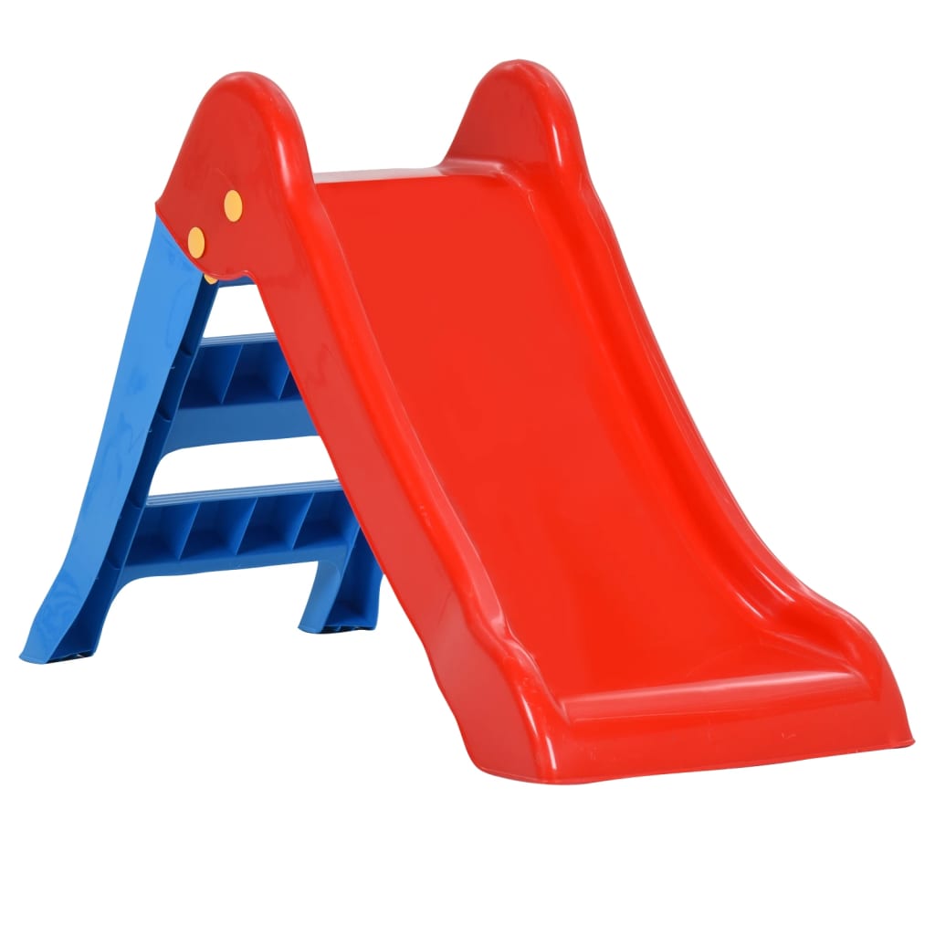 Kinderglijbaan Inklapbaar 111 Cm Meerkleurig