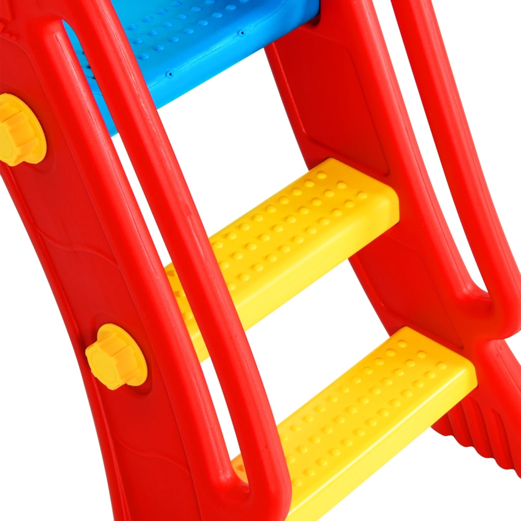 Kinderglijbaan Inklapbaar 135 Cm Meerkleurig
