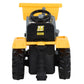 Traptractor Met Voorlader Geel En Zwart