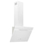 Wandafzuigkap 60 Cm Staal En Gehard Glas Wit