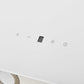 Wandafzuigkap 60 Cm Staal En Gehard Glas Wit