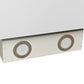 Wandafzuigkap 60 Cm Staal En Gehard Glas Wit