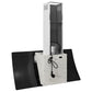 Wandafzuigkap 90 Cm Staal En Gehard Glas Wit