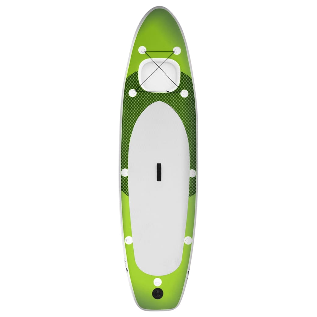 Stand Up Paddleboardset Opblaasbaar 300X76X10 Cm Groen