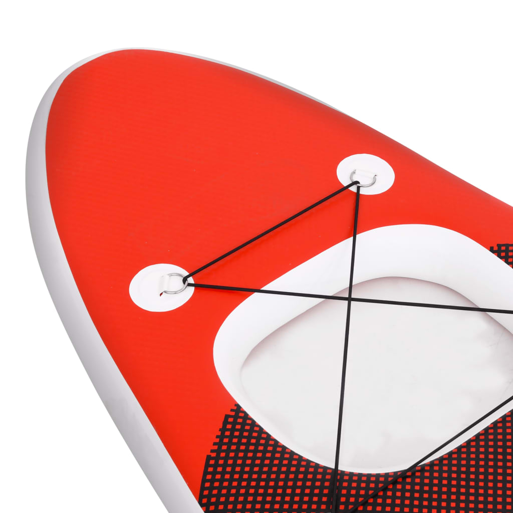 Stand Up Paddleboardset Opblaasbaar 330X76X10 Cm Rood