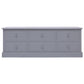 Tv-Meubel 108X30X40 Cm Massief Paulowniahout Donkergrijs