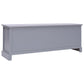 Tv-Meubel 108X30X40 Cm Massief Paulowniahout Donkergrijs