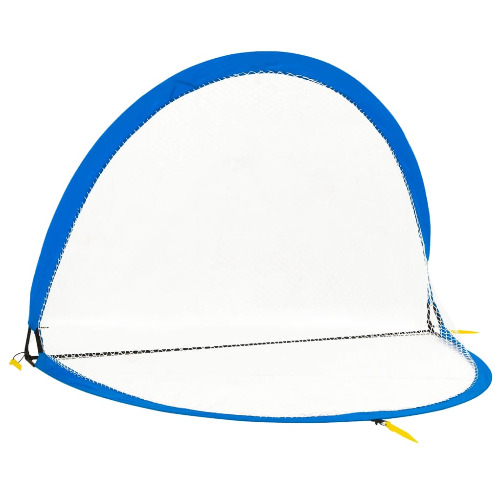 2 St Kindervoetbaldoelen Met Opbergtas 183X117,5X120,5 Cm