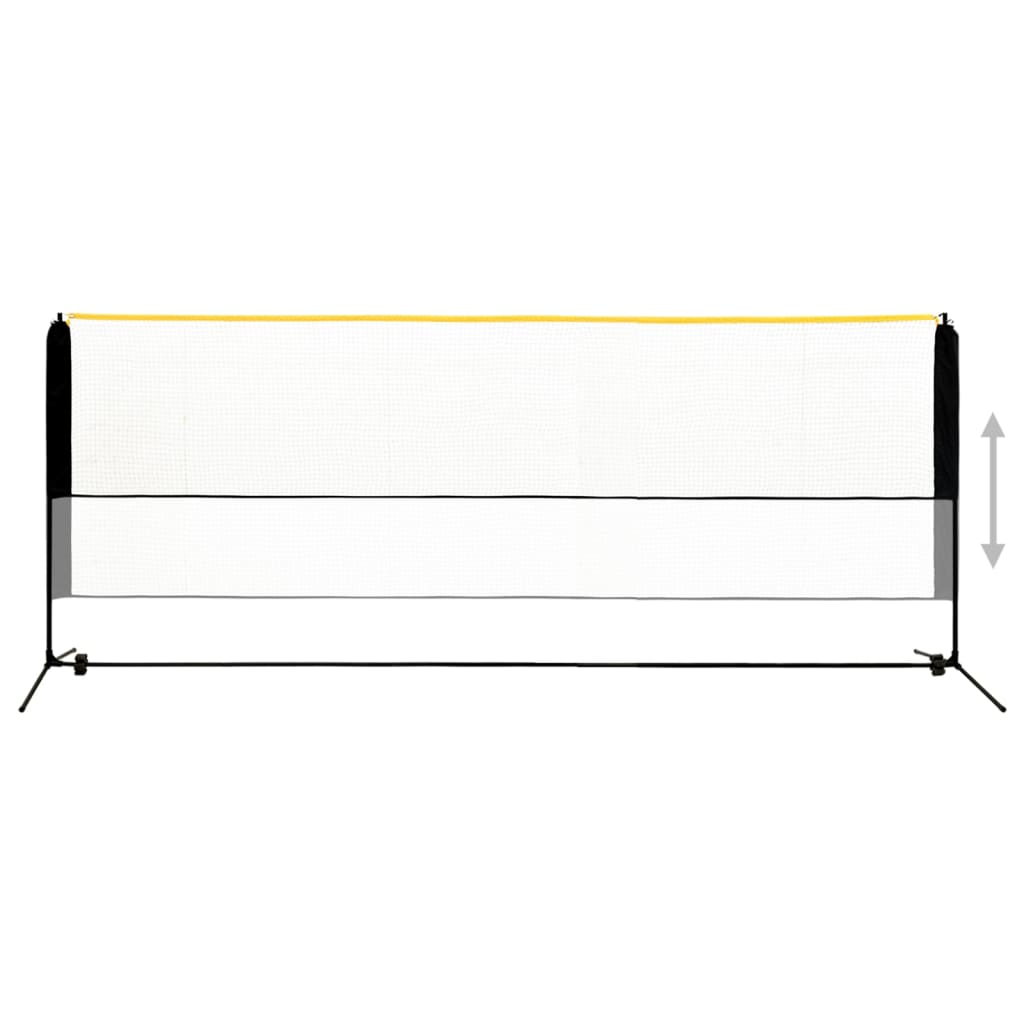 Badmintonnet Verstelbaar 400X103X94-158 Cm Metaal