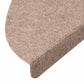 Trapmatten Zelfklevend 15 St 56X20 Cm Beige