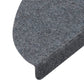 Trapmatten Zelfklevend 15 St 65X26 Cm Grijs