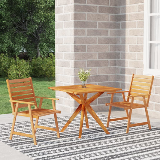 3-Delige Tuinset Massief Acaciahout