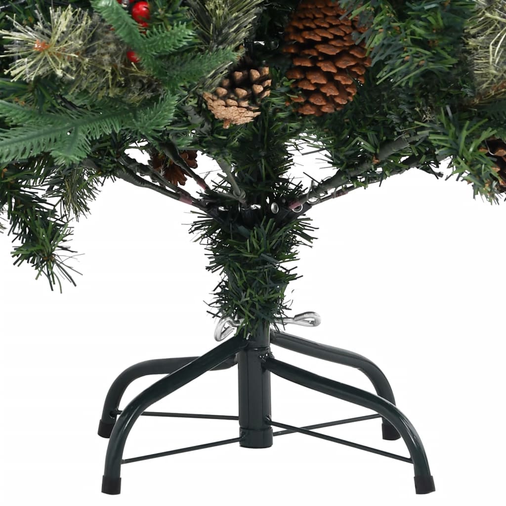 Kerstboom Met Dennenappels 150 Cm Pvc En Pe Groen