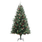 Kerstboom Met Dennenappels 195 Cm Pvc En Pe Groen