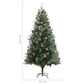 Kerstboom Met Dennenappels 225 Cm Pvc En Pe Groen