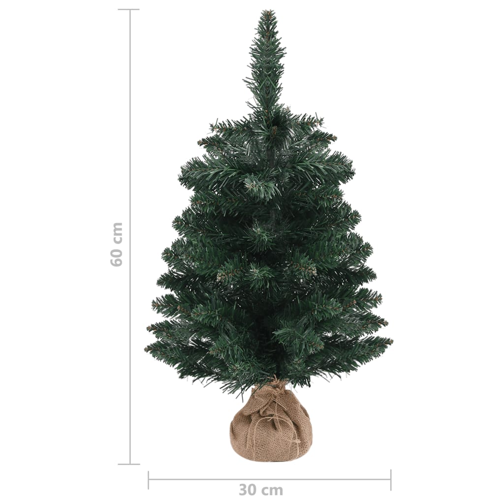 Kunstkerstboom Met Standaard 60 Cm Pvc Groen
