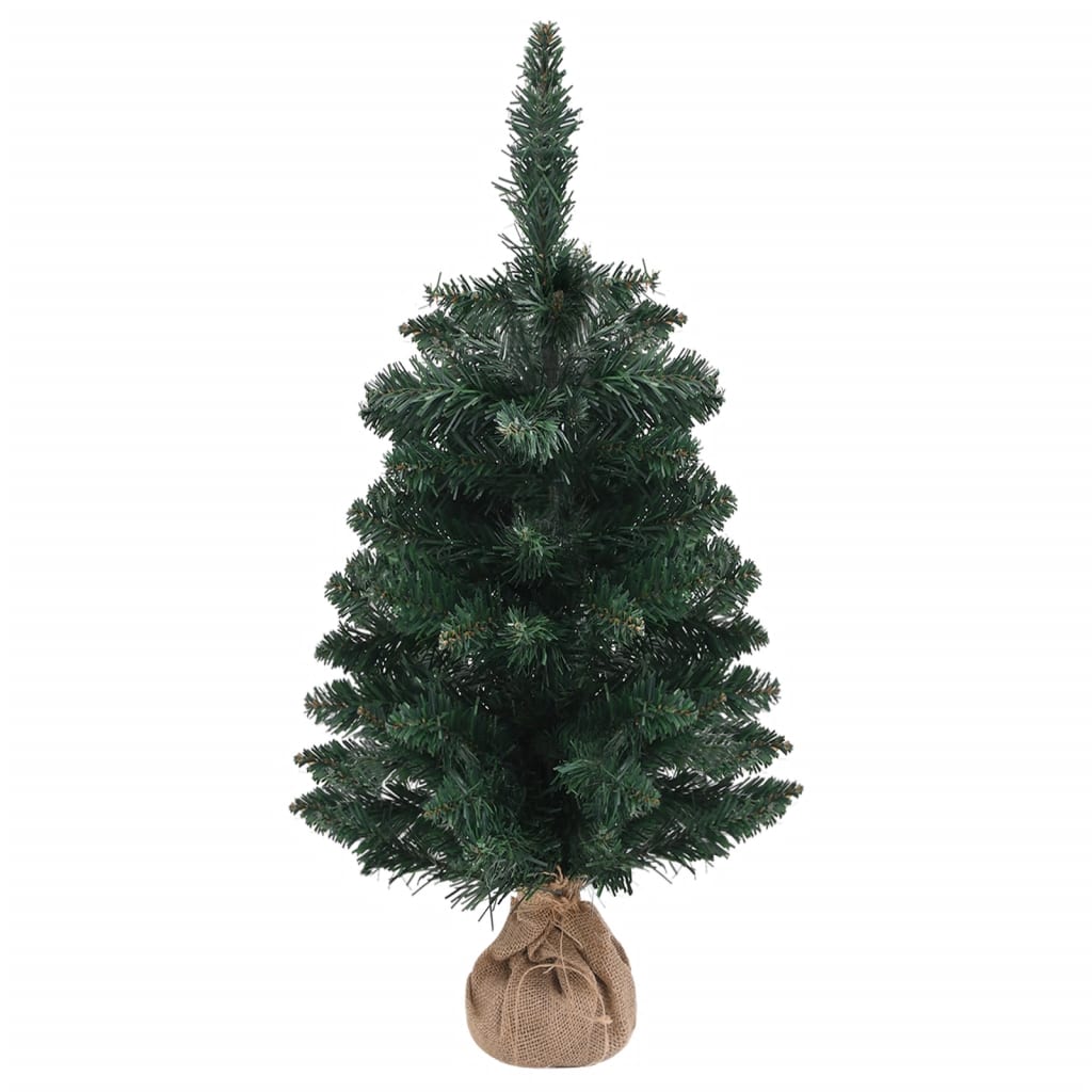 Kunstkerstboom Met Standaard 90 Cm Pvc Groen