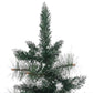 Kunstkerstboom Met Standaard 90 Cm Pvc Groen En Wit