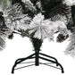 Kerstboom Met Led's, Dennenappels En Sneeuw 225 Cm Pvc En Pe