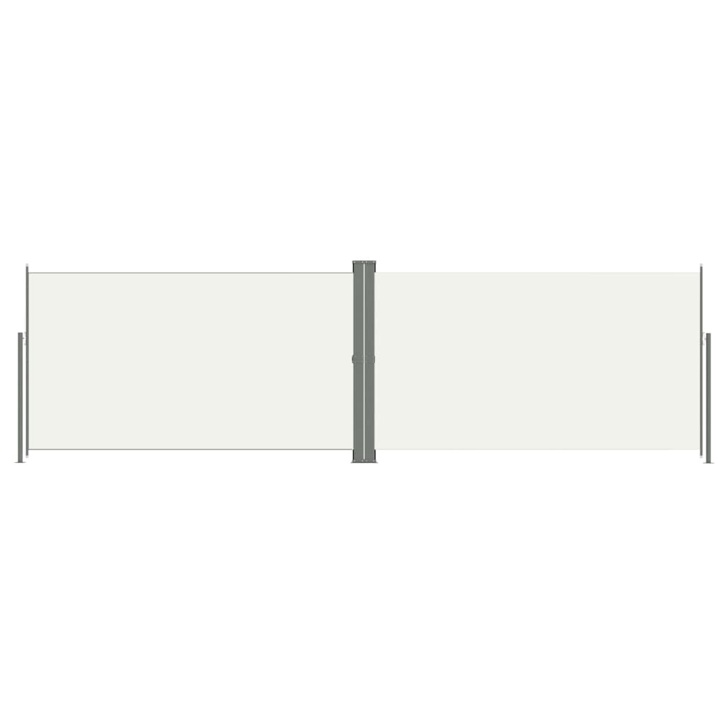 Windscherm Uittrekbaar 160X600 Cm Crèmekleurig