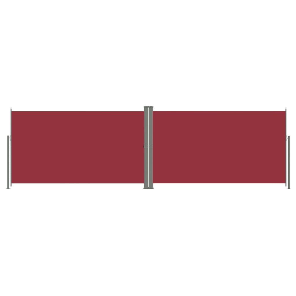Windscherm Uittrekbaar 160X600 Cm Rood