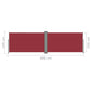 Windscherm Uittrekbaar 160X600 Cm Rood