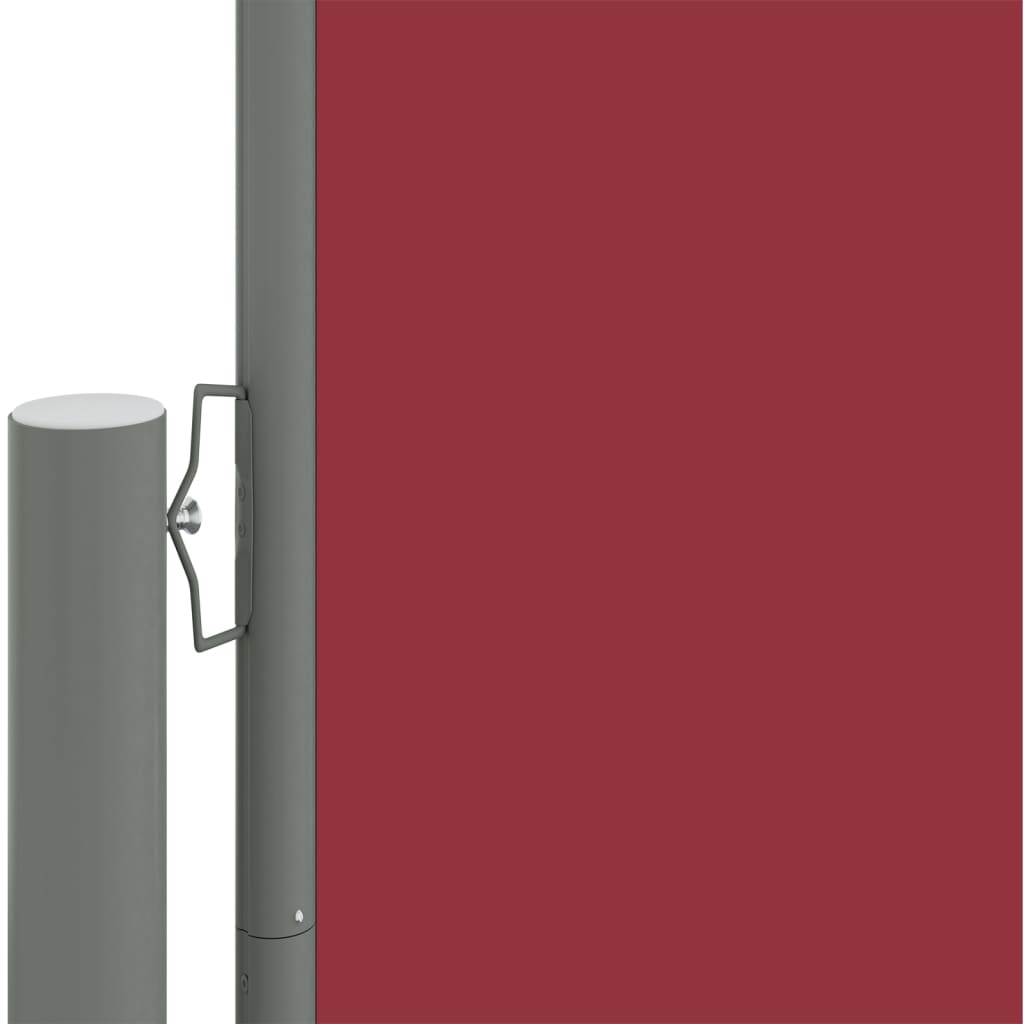 Windscherm Uittrekbaar 117X1000 Cm Rood