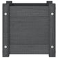 Plantenbakken 2 St 31X31X31 Cm Massief Grenenhout Grijs