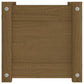 Plantenbak 31X31X31 Cm Massief Grenenhout Honingbruin