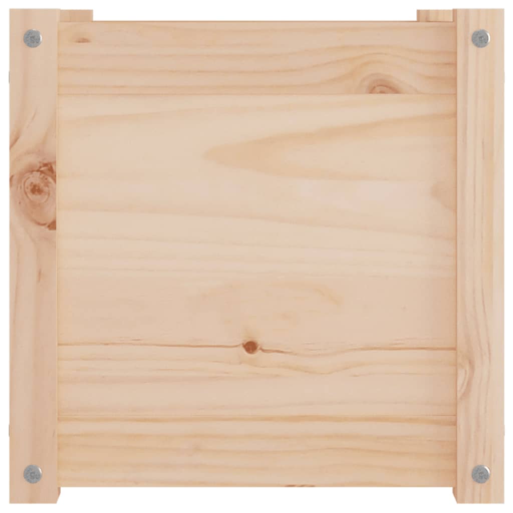Plantenbak 40X40X40 Cm Massief Grenenhout