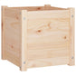 Plantenbakken 2 St 40X40X40 Cm Massief Grenenhout