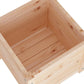 Plantenbakken 2 St 40X40X40 Cm Massief Grenenhout