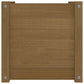 Plantenbakken 2 St 40X40X40 Cm Massief Grenenhout Honingbruin