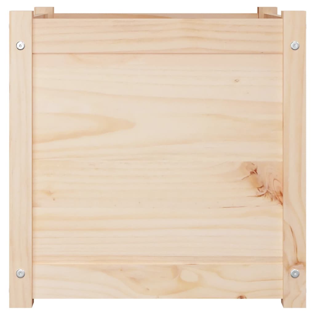 Plantenbak 50X50X50 Cm Massief Grenenhout
