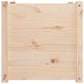 Plantenbak 50X50X50 Cm Massief Grenenhout