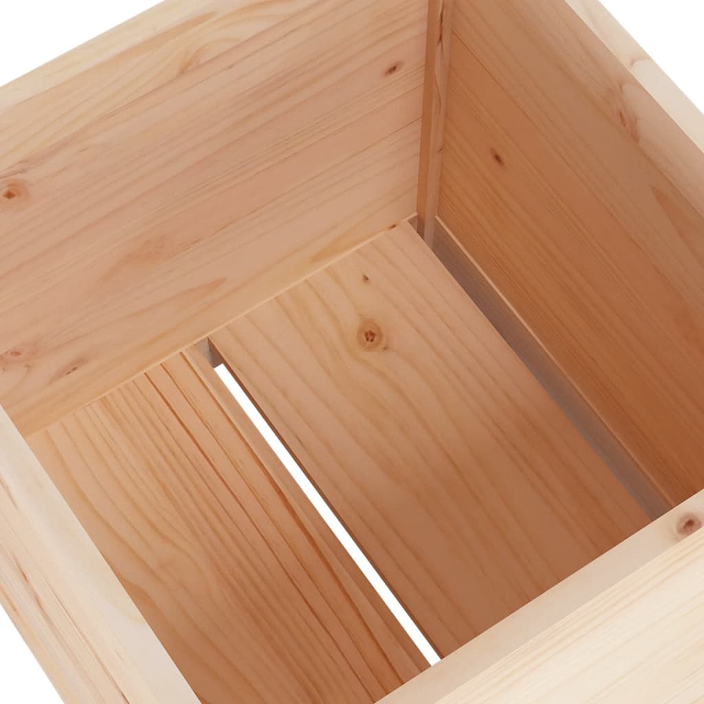 Plantenbak 50X50X50 Cm Massief Grenenhout