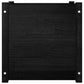 Plantenbakken 2 St 50X50X50 Cm Massief Grenenhout Zwart
