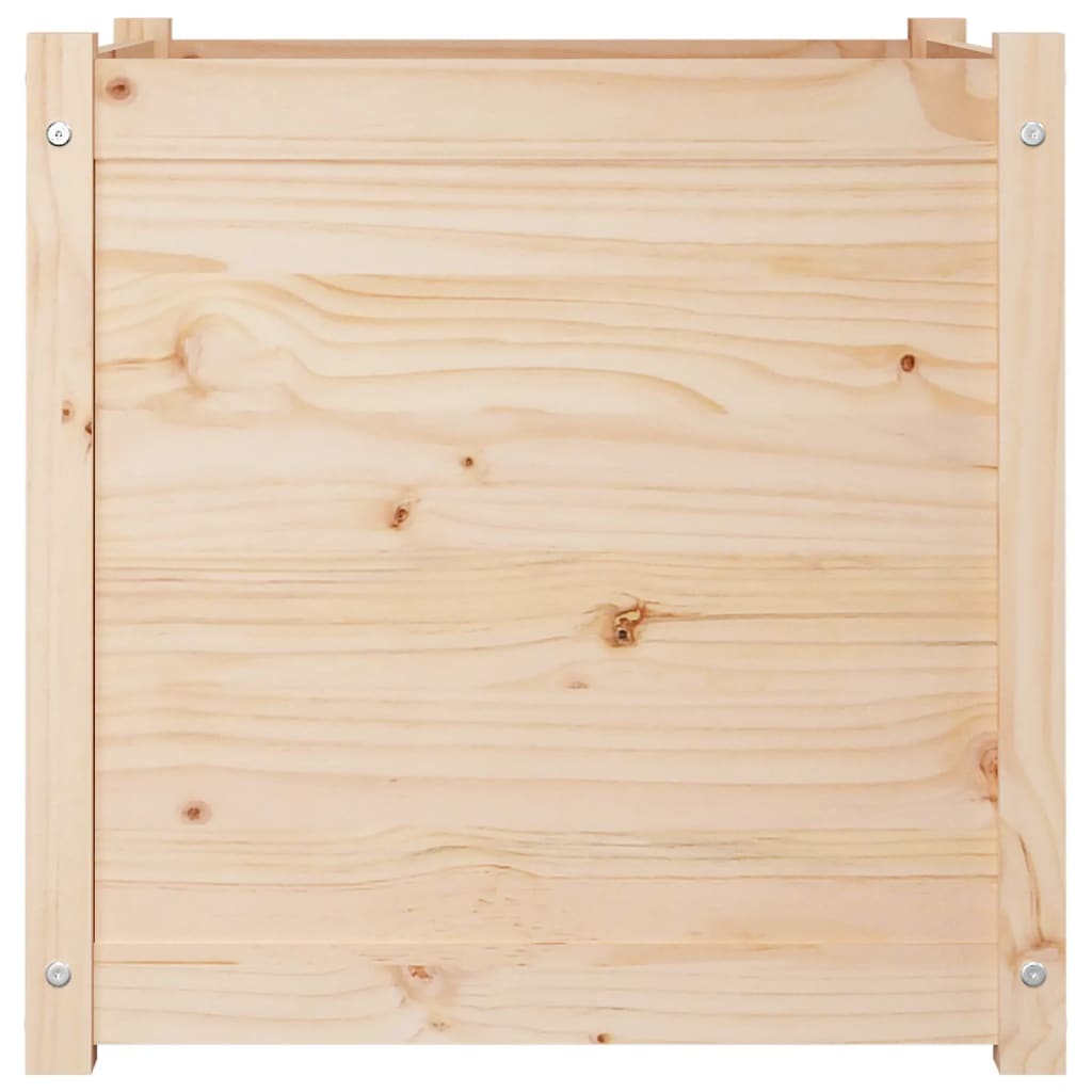 Plantenbak 60X60X60 Cm Massief Grenenhout