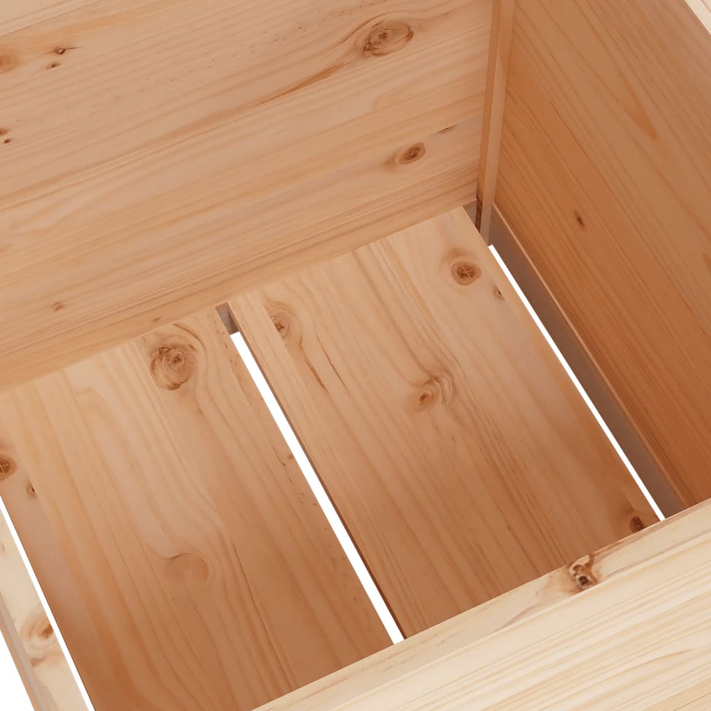 Plantenbak 60X60X60 Cm Massief Grenenhout