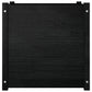 Plantenbakken 2 St 60X60X60 Cm Massief Grenenhout Zwart