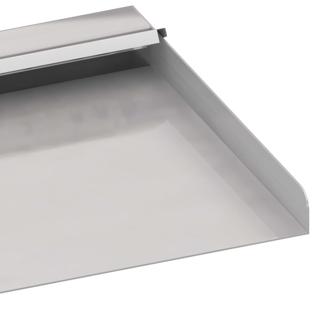 Watervaloverlaat Met Rgb Led's 45 Cm Roestvrij Staal