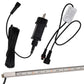 Watervaloverlaat Met Rgb Led's 108 Cm Roestvrij Staal
