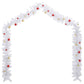 Kerstslinger Versierd Met Kerstballen 5 M Wit