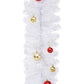 Kerstslinger Versierd Met Kerstballen 5 M Wit