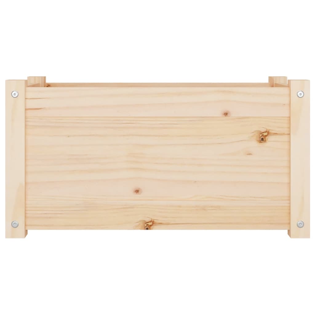 Plantenbak 60X31X31 Cm Massief Grenenhout